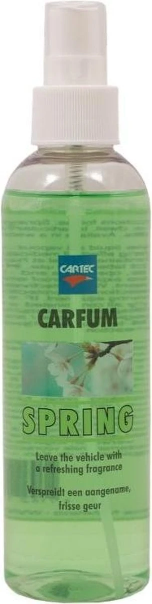 Cartec Carfum 200ml - Auto Geurtje - Spring - Auto Luchtverfrisser - Auto Geurverfrisser 1 Cartec Carfum 200ml - Auto Geurtje - Spring - Auto Luchtverfrisser - Auto Geurverfrisser