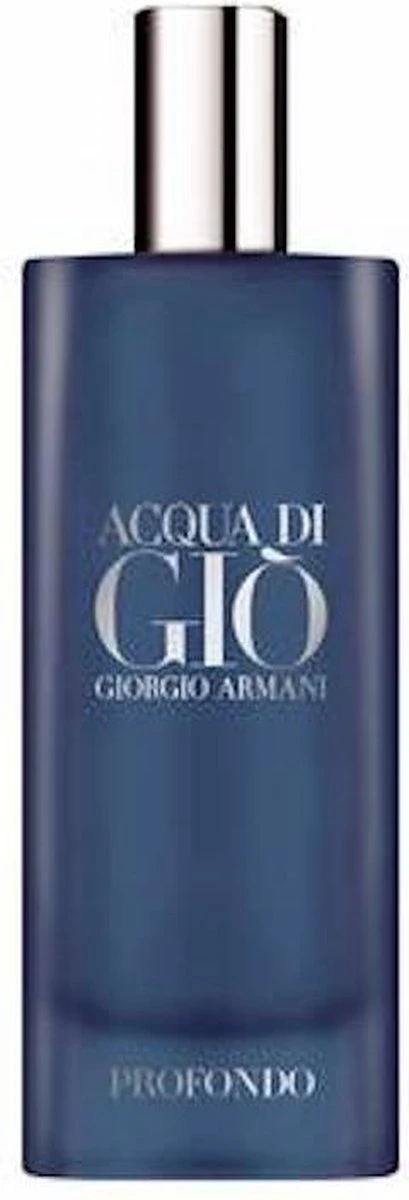 Armani - Acqua Di Gio Profondo - Eau De Parfum - 15 Ml 1 Armani - Acqua Di Gio Profondo - Eau De Parfum - 15 Ml