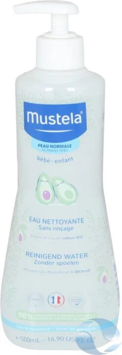 Mustela - Normal Skin No Rinse Cleansing Water 500Ml 18 Mustela - Normal Skin No Rinse Cleansing Water 500Ml -Parfum Speciaal Winkel 412x1200 1