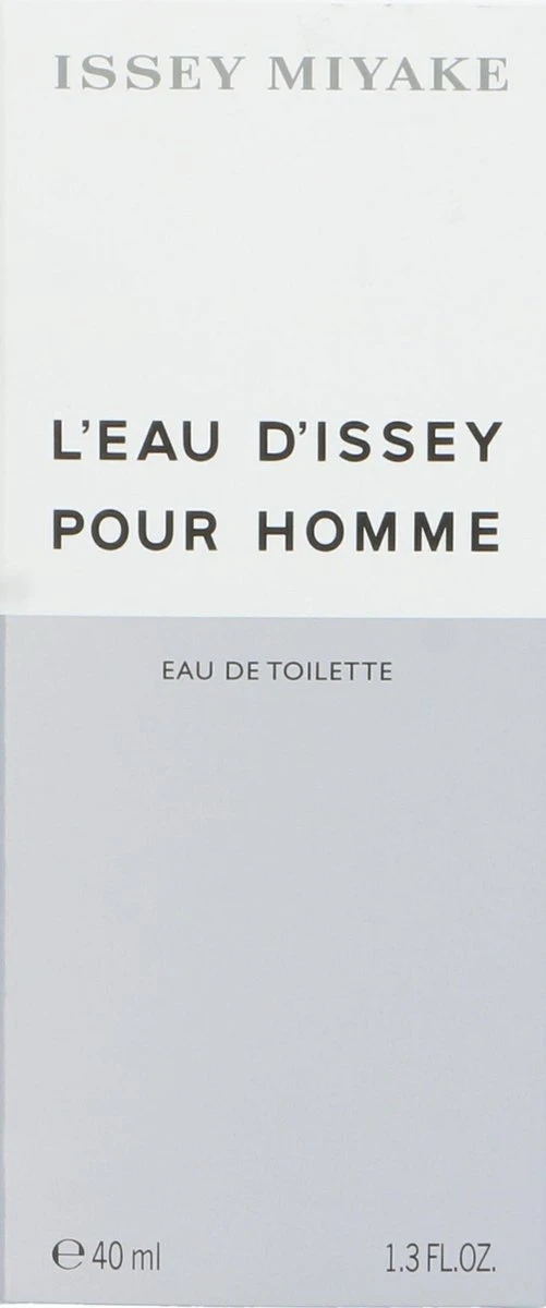 Issey Miyake L'Eau D'Issey Homme 40 Ml - Eau De Toilette - Herenparfum 3 Issey Miyake L'Eau D'Issey Homme 40 Ml - Eau De Toilette - Herenparfum - Afbeelding 3