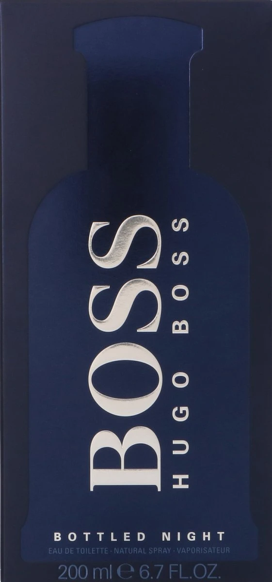 Hugo Boss Bottled Night 200 Ml - Eau De Toilette - Herenparfum 5 Hugo Boss Bottled Night 200 Ml - Eau De Toilette - Herenparfum - Afbeelding 5