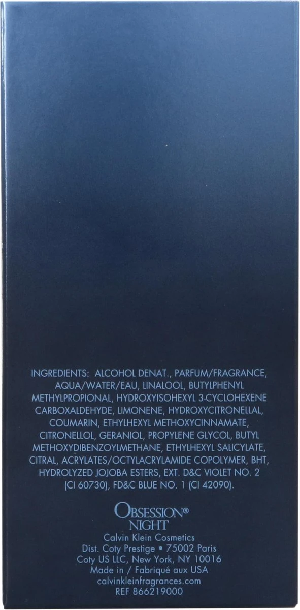 Calvin Klein Obsession Night 100 Ml - Eau De Parfum - Damesparfum 2 Calvin Klein Obsession Night 100 Ml - Eau De Parfum - Damesparfum - Afbeelding 2