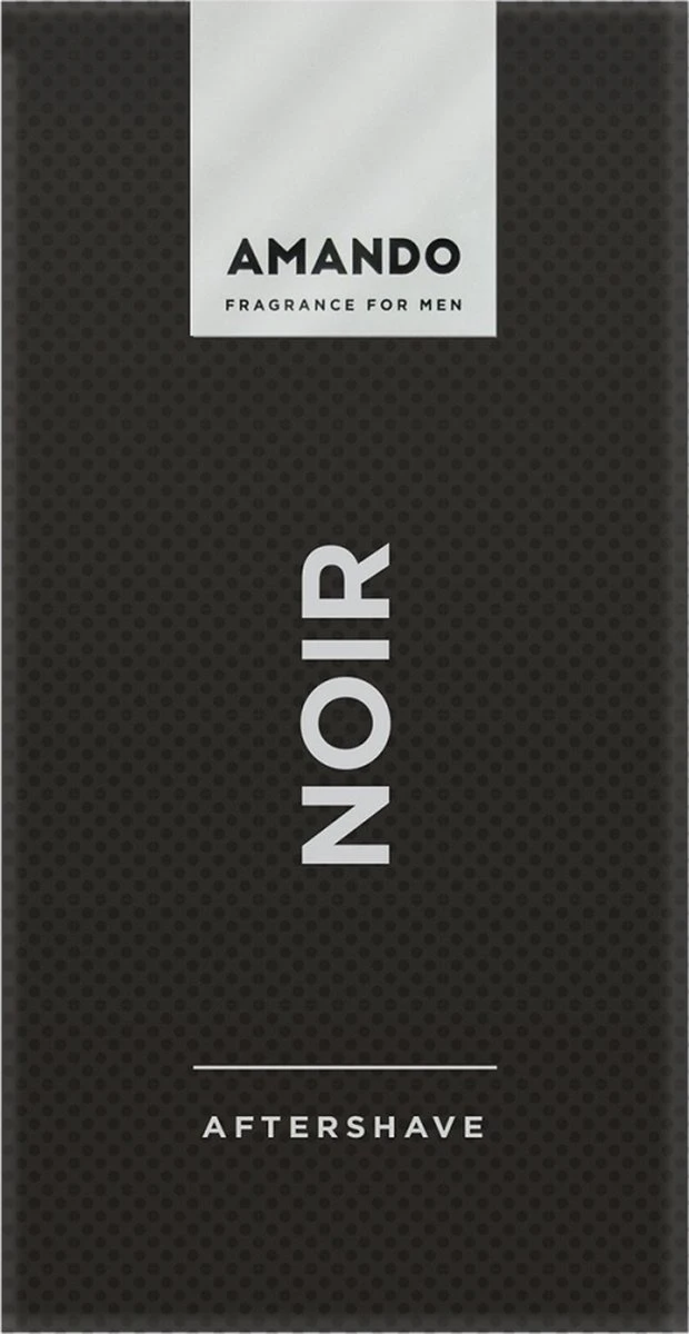 Amando Noir Aftershave 100 Ml 4 Amando Noir Aftershave 100 Ml - Afbeelding 4
