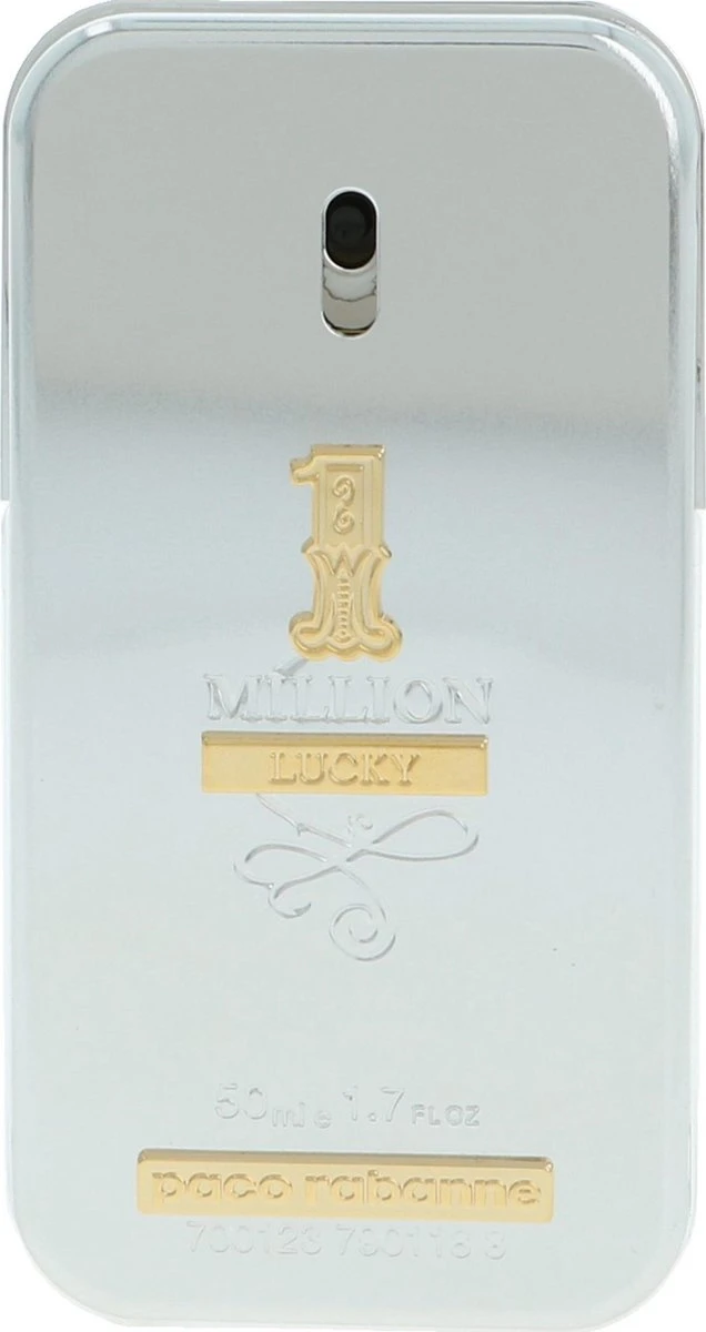 Paco Rabanne 1 Million Lucky 50 Ml - Eau De Toilette - Herenparfum 10 Paco Rabanne 1 Million Lucky 50 Ml - Eau De Toilette - Herenparfum - Afbeelding 10