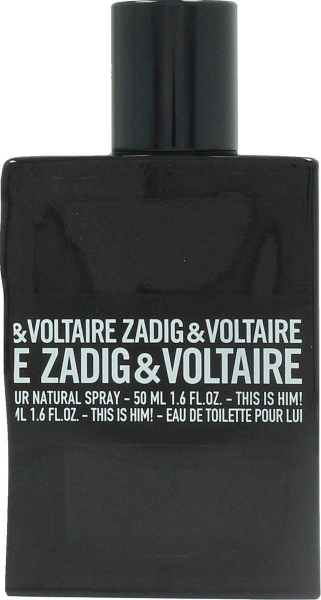 Zadig & Voltaire This Is Him! 50 Ml - Eau De Toilette - Herenparfum 4 Zadig & Voltaire This Is Him! 50 Ml - Eau De Toilette - Herenparfum - Afbeelding 4