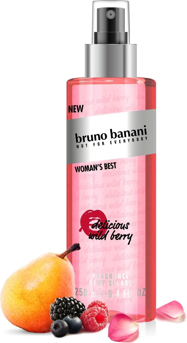 Bruno Banani Woman’s Best Bodysplash 250 Ml - Bodymist 2 Bruno Banani Woman’s Best Bodysplash 250 Ml - Bodymist - Afbeelding 2