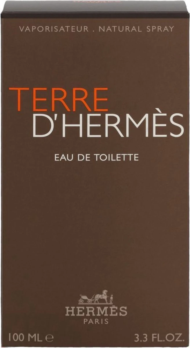 Hermes Terre D'Hermes 100 Ml - Eau De Toilette - Herenparfum 8 Hermes Terre D'Hermes 100 Ml - Eau De Toilette - Herenparfum - Afbeelding 8