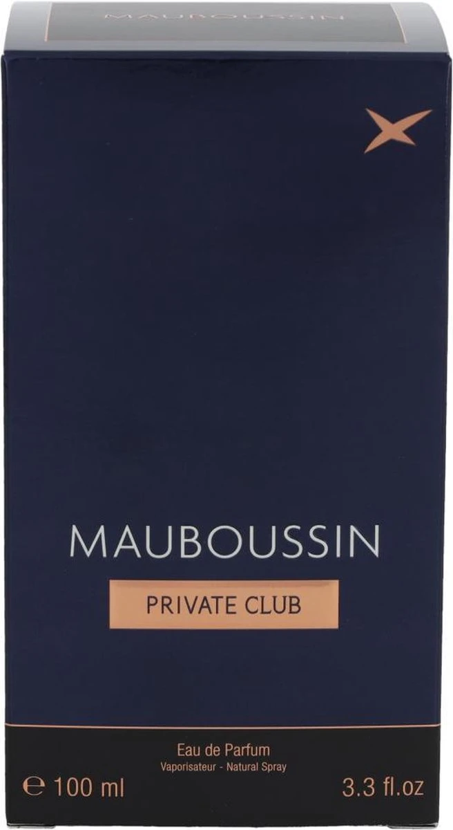 Mauboussin - Private Club For Men - Eau De Parfum - 100ml 2 Mauboussin - Private Club For Men - Eau De Parfum - 100ml - Afbeelding 2