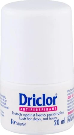 Driclor - Antiperspirant Solution - Antiperspirant Roll-On - 20ml