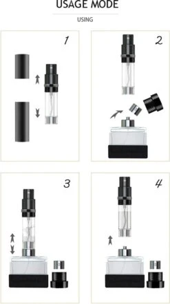 Hervulbare Parfumverstuiver-5ml-Mini Parfumverstuiver-Kleine Spuitfles Voor Parfum-Lege Parfumflesje Voor Op Reis Glasspray Draagbaar Parfumpakket Met Lederen Hoes - Mandarijn Groen -Parfum Speciaal Winkel 671x1200 4