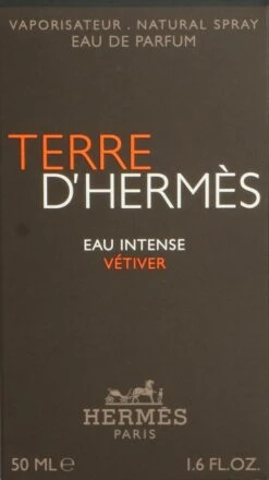Hermes - Terre D´Hermes Eau Intense Vetiver - Eau De Parfum - 50ML -Parfum Speciaal Winkel 673x1200 1