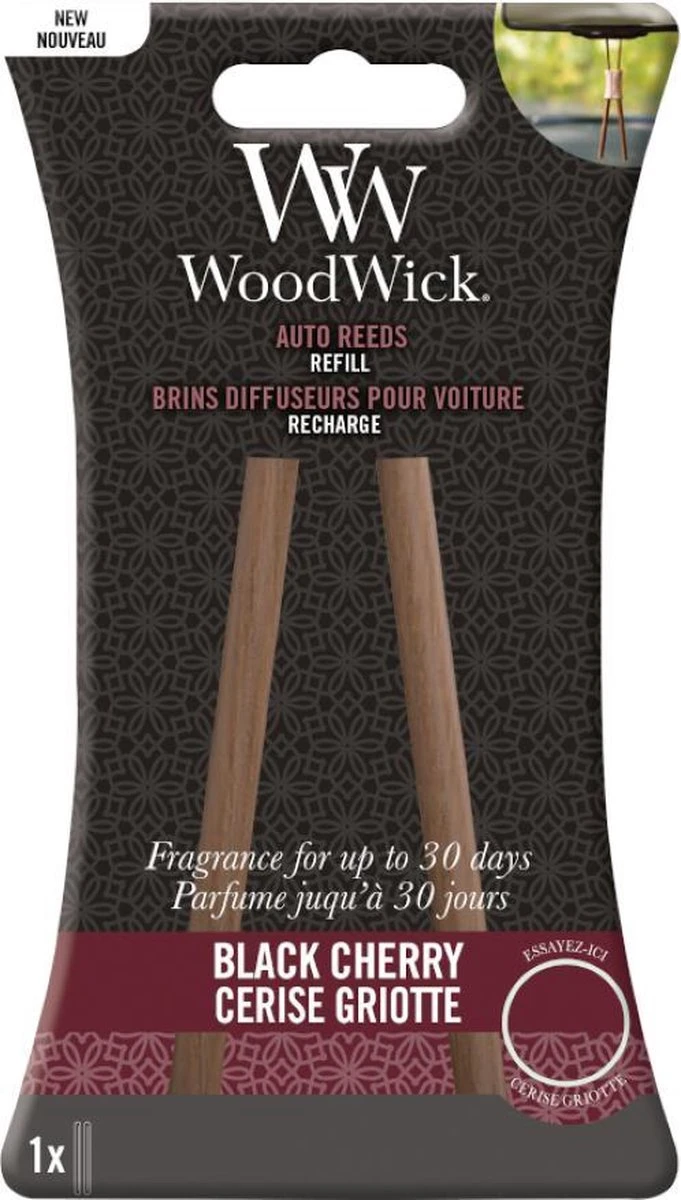 WoodWick Auto Reeds - Refill - Black Cherry 1 WoodWick Auto Reeds - Refill - Black Cherry