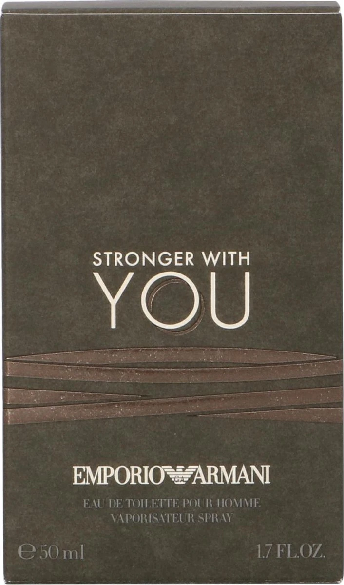 Emporio Armani Stronger With You 50 Ml - Eau De Toilette - Herenparfum 7 Emporio Armani Stronger With You 50 Ml - Eau De Toilette - Herenparfum - Afbeelding 7
