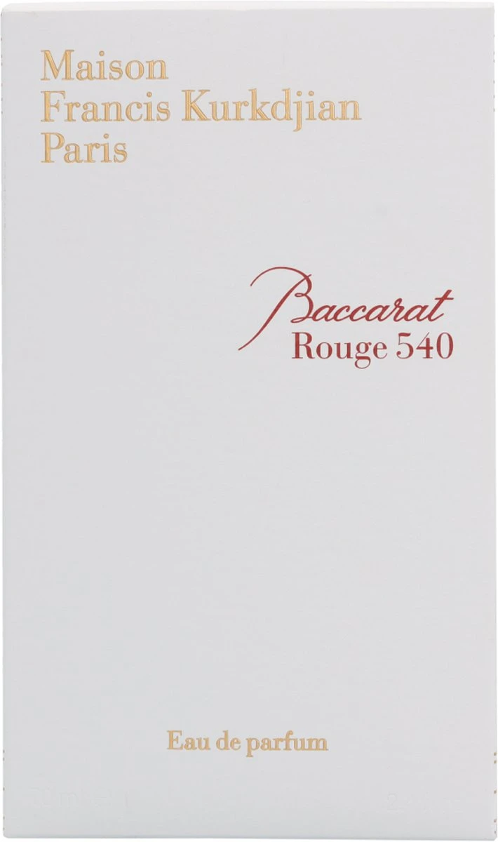 Maison Francis Kurkdjian Baccarat Rouge 540 Eau De Parfum Spray 70 Ml 3 Maison Francis Kurkdjian Baccarat Rouge 540 Eau De Parfum Spray 70 Ml - Afbeelding 3