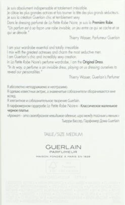 Guerlain La Petite Robe Noir - 50 Ml - Eau De Parfum -Parfum Speciaal Winkel 731x1200