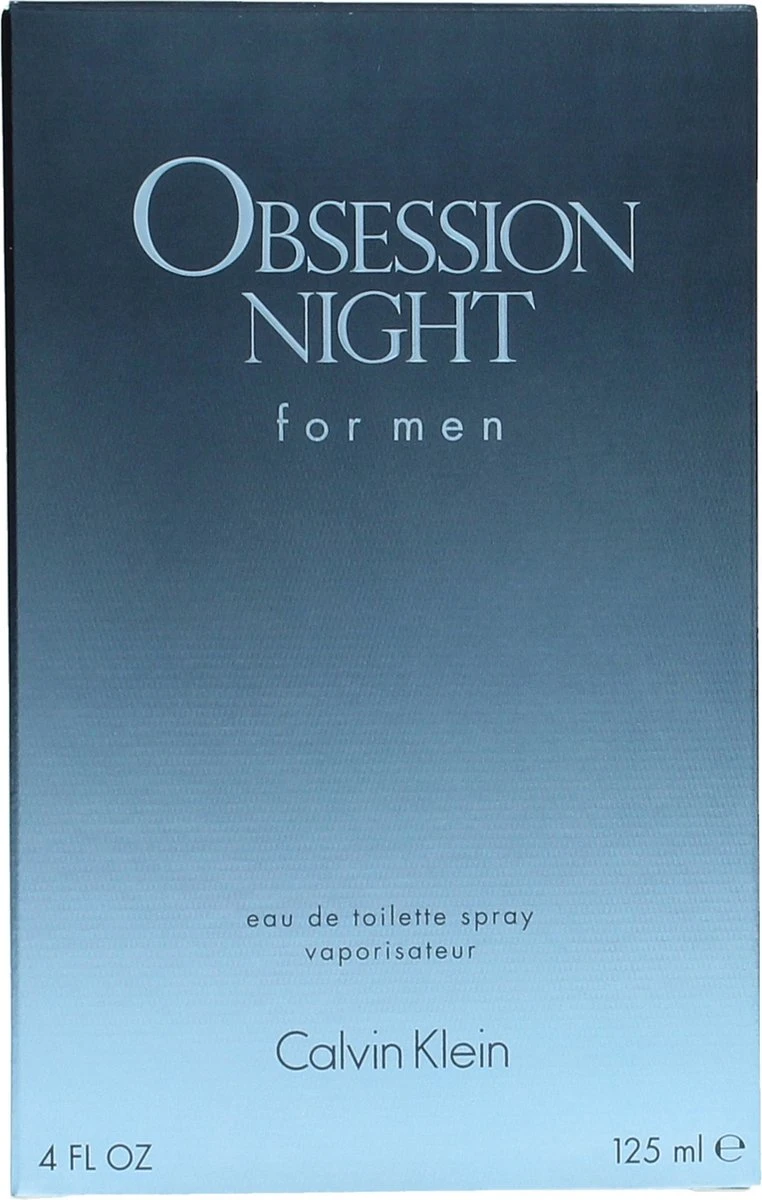 Calvin Klein Obsession Night 125 Ml - Eau De Toilette - Herenparfum 5 Calvin Klein Obsession Night 125 Ml - Eau De Toilette - Herenparfum - Afbeelding 5