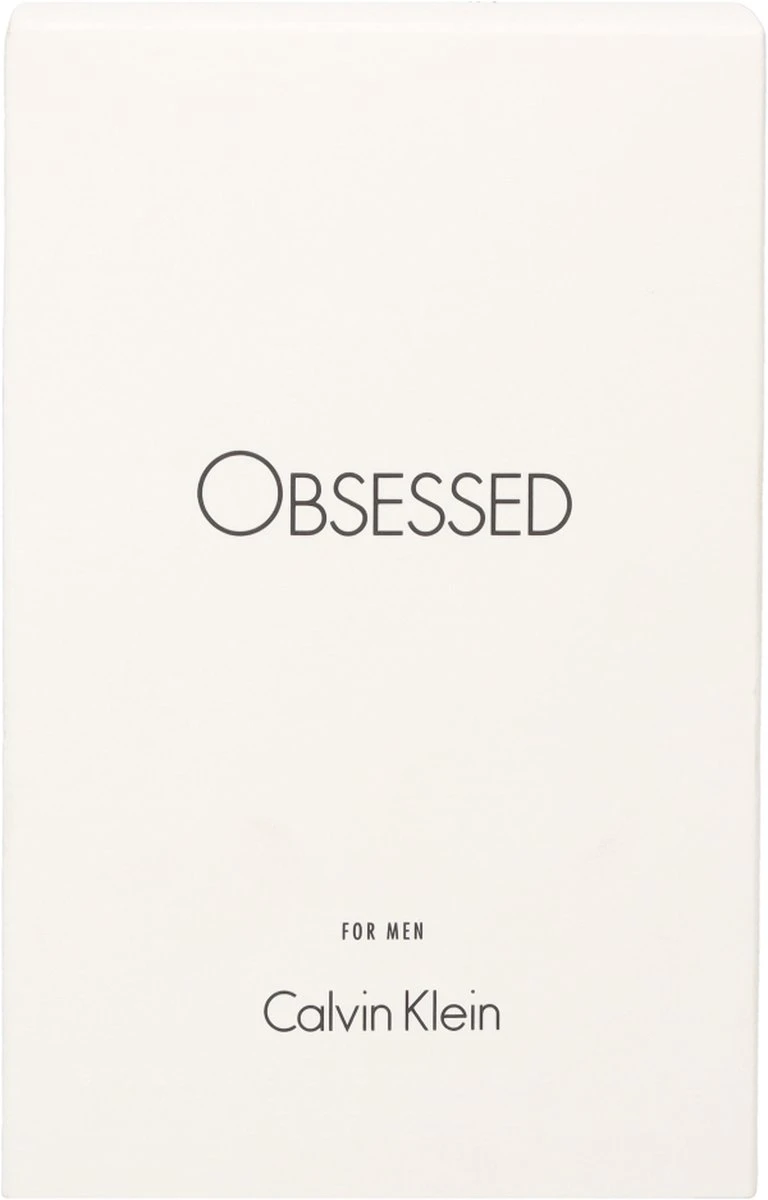 Calvin Klein Obsessed - 125ml - Eau De Toilette 3 Calvin Klein Obsessed - 125ml - Eau De Toilette - Afbeelding 3