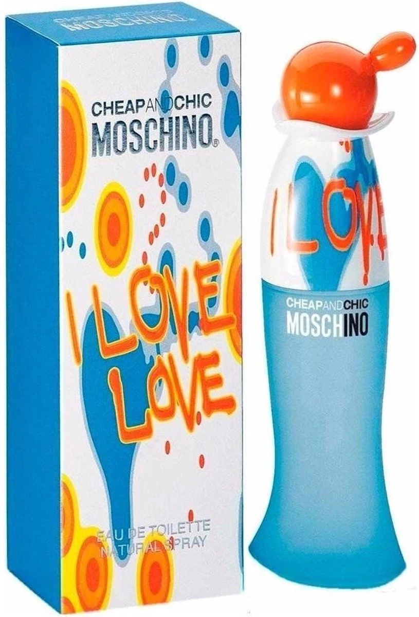 Moschino I Love Love 100 Ml - Eau De Toilette - Damesparfum 10 Moschino I Love Love 100 Ml - Eau De Toilette - Damesparfum - Afbeelding 10