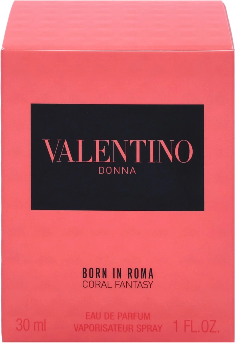 Valentino Donna Born In Roma Coral Fantasy - 30 Ml - Eau De Parfum Spray - Damesparfum 3 Valentino Donna Born In Roma Coral Fantasy - 30 Ml - Eau De Parfum Spray - Damesparfum - Afbeelding 3