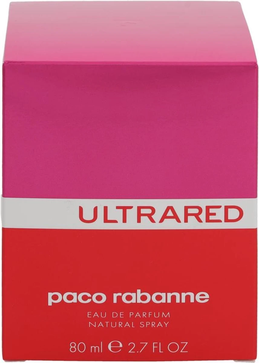 Paco Rabanne Ultrared - 80 Ml - Eau De Parfum Spray - Damesparfum 3 Paco Rabanne Ultrared - 80 Ml - Eau De Parfum Spray - Damesparfum - Afbeelding 3