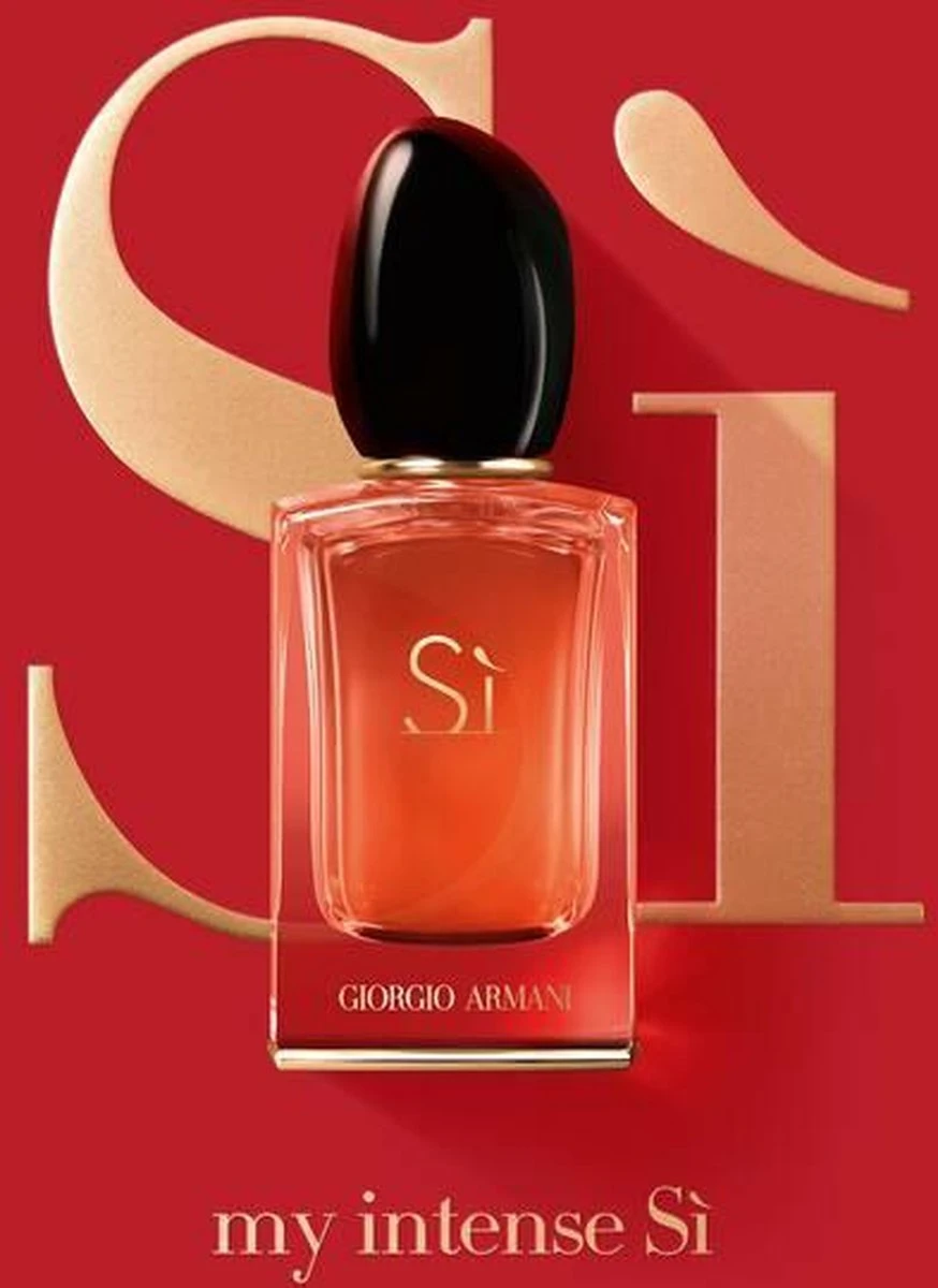 Armani - Eau De Parfum - Si Intense - 50 Ml 3 Armani - Eau De Parfum - Si Intense - 50 Ml - Afbeelding 3