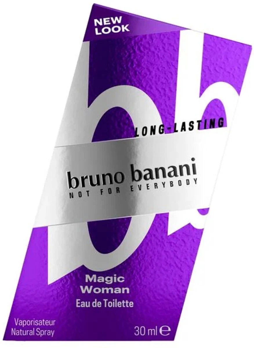 Bruno Banani Magic Woman Eau De Toilette - 30 Ml - Damesparfum 2 Bruno Banani Magic Woman Eau De Toilette - 30 Ml - Damesparfum - Afbeelding 2